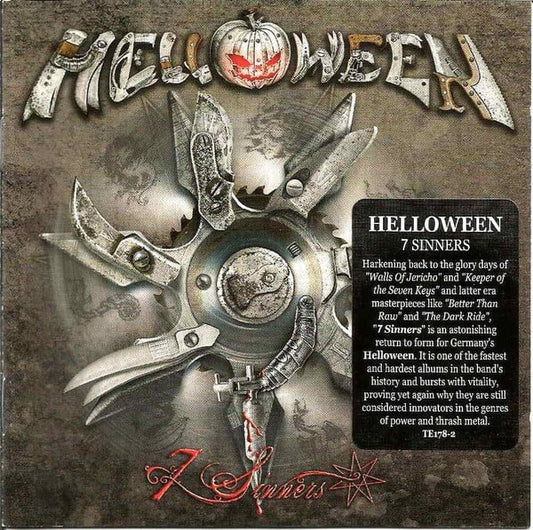 Album art for Helloween - 7 Sinners