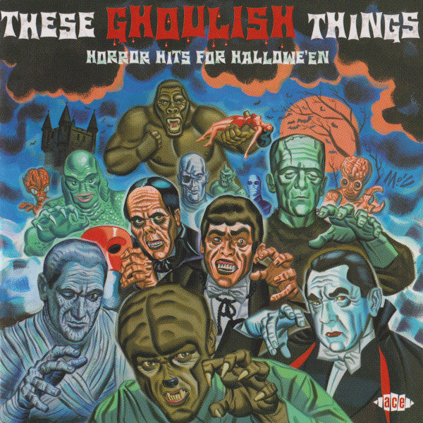 Album art for Various - These Ghoulish Things: Horror Hits For Hallowe'en