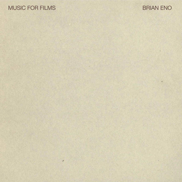 Album art for Brian Eno - Music For Films