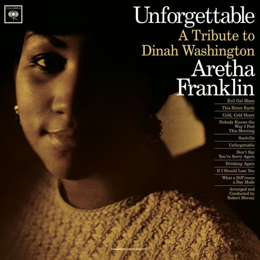 Album art for Aretha Franklin - Unforgettable - A Tribute To Dinah Washington