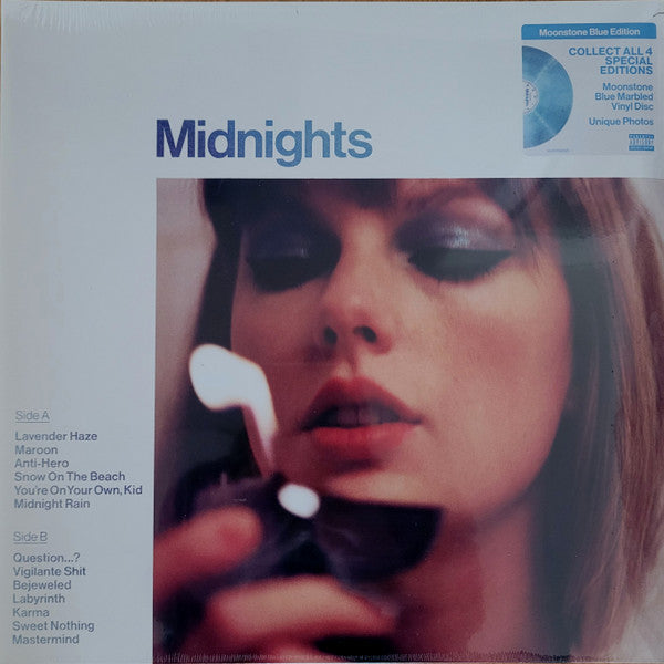 Taylor Swift - Midnights ['Moonstone Blue Marbled']