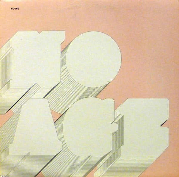 Album art for No Age - Nouns