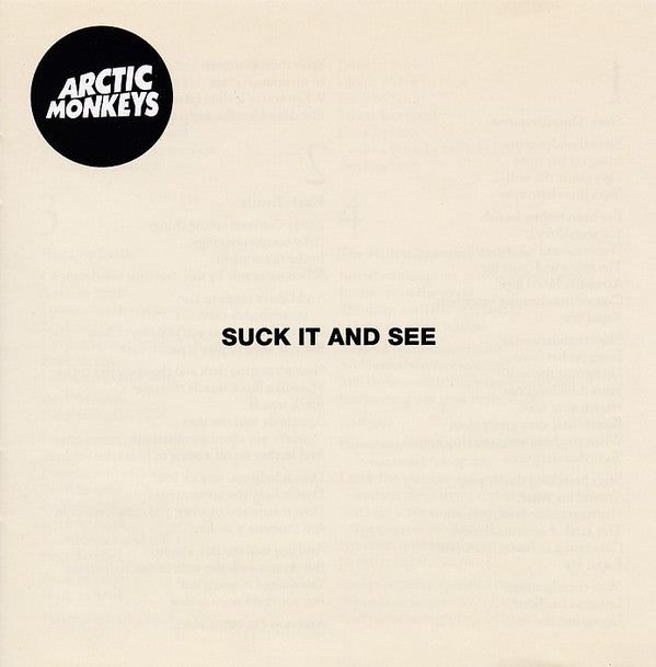 Album art for Arctic Monkeys - Suck It And See