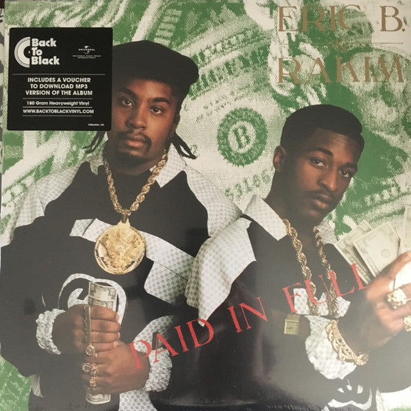 Album art for Eric B. & Rakim - Paid In Full