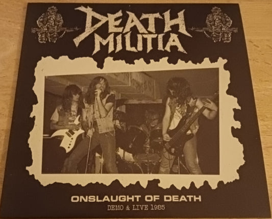Album art for Death Militia - Onslaught Of Death – Demo & Live 1985
