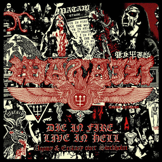 Album art for Watain - Die In Fire Live In Hell (Agony & Ecstasy Over Stockholm)