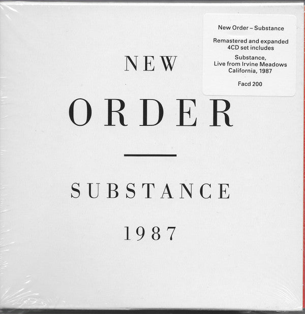 Album art for New Order - Substance