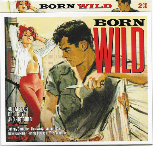 Album art for Various - Born Wild (40 Tales Of Cool Guys And Hot Girls)