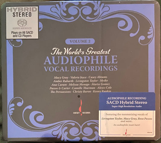 Album art for Various - The World's Greatest Audiophile Vocal Recordings Vol. 2