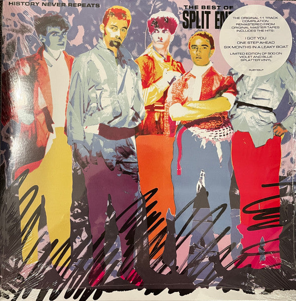 Album art for Split Enz - History Never Repeats (The Best Of Split Enz)