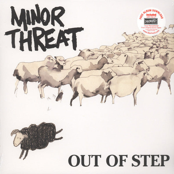 MINOR THREAT OUT OF STEP 未開封 Minor Threat - Out Of Step