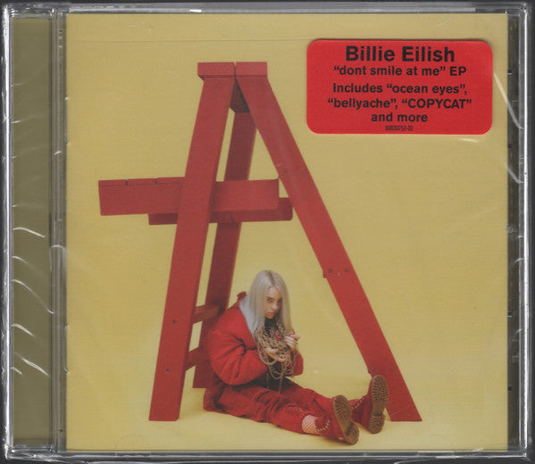 Billie Eilish Don't Smile at Me レコード red 61QdoD+-hZL._UF1000,1000_QL80_.jpg