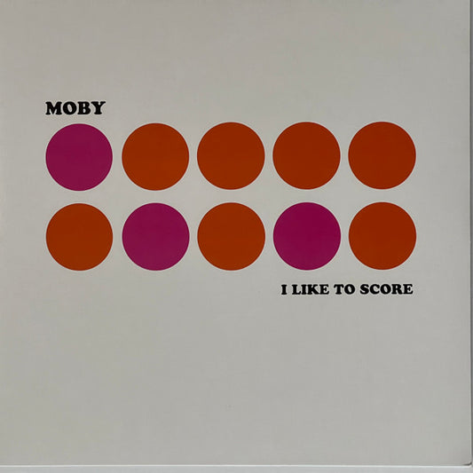 Album art for Moby - I Like To Score