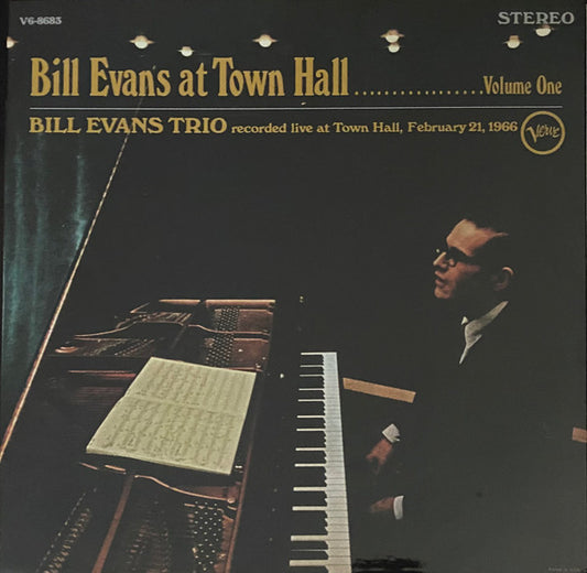Album art for The Bill Evans Trio - Bill Evans At Town Hall (Volume One)