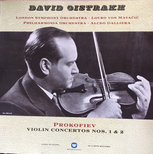 Album art for David Oistrach - Violin Concertos Nos. 1 & 2