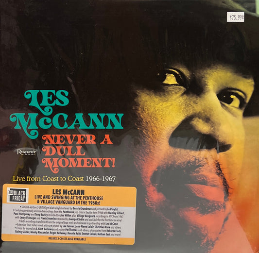 Album art for Les McCann - Never A Dull Moment! (Live From Coast To Coast 1966-1967)