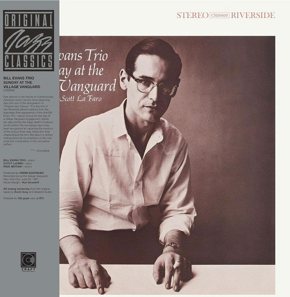 Album art for The Bill Evans Trio - Sunday At The Village Vanguard