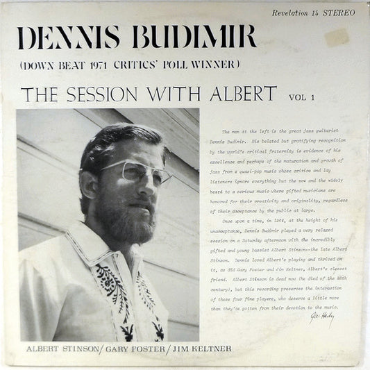 Album art for Dennis Budimir - The Session With Albert Vol 1