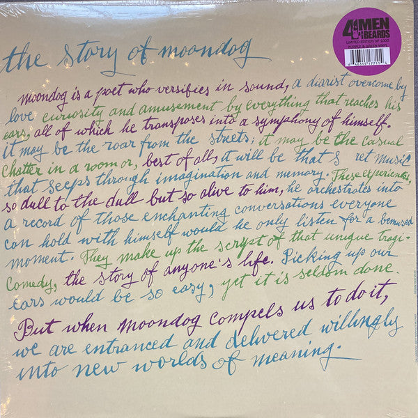 Album art for Moondog - The Story Of Moondog