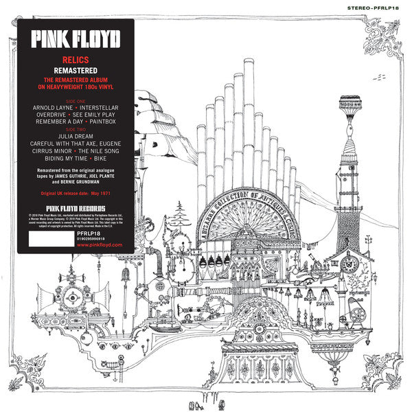 Pink Floyd Relics 赤盤　LP レコード Pink Floyd - Relics