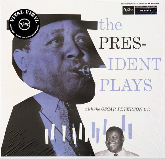 Album art for Lester Young - The President Plays With The Oscar Peterson Trio