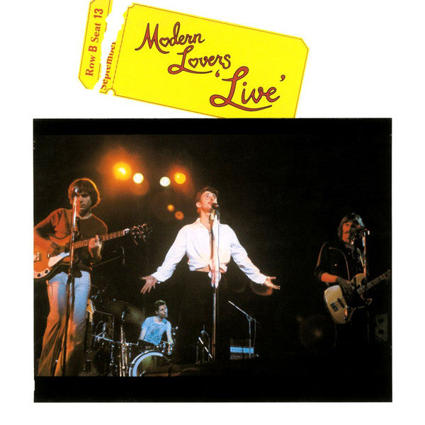Album art for Jonathan Richman & The Modern Lovers - Live