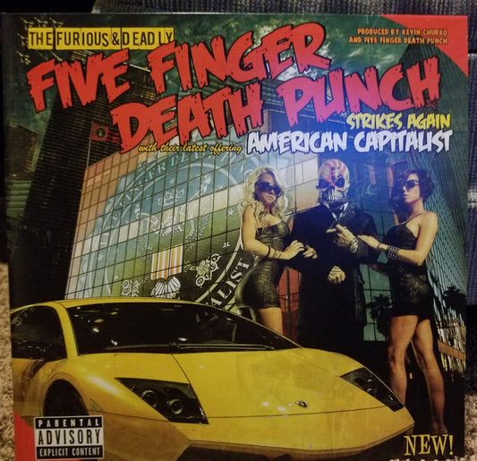 Album art for Five Finger Death Punch - American Capitalist