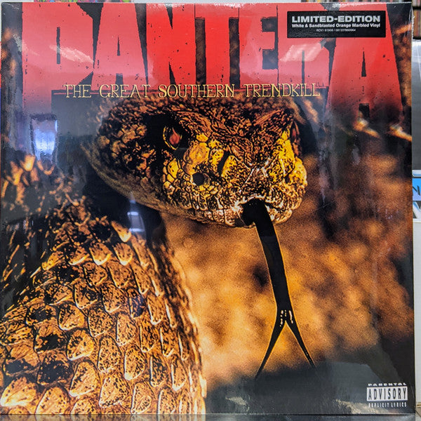 PANTERA THE GREAT SOUTHERN TRENDKILLレコード Pantera - The Great Southern Trendkill (White & Orange
