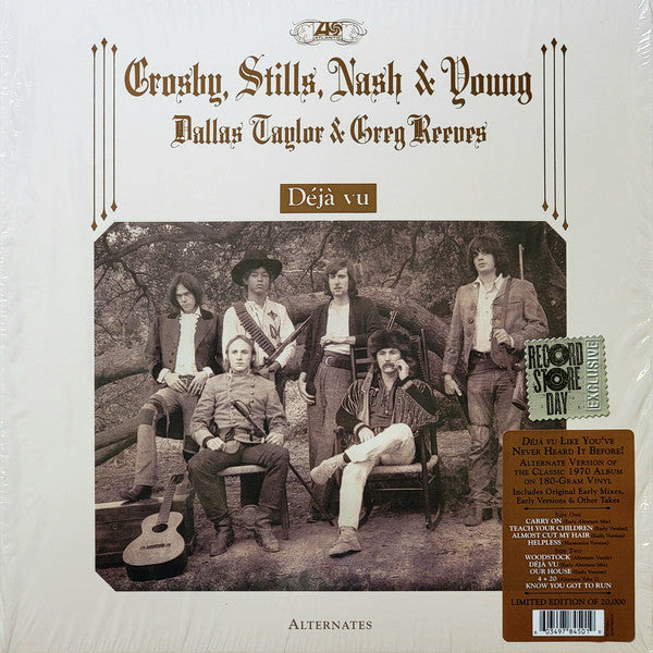 Album art for Crosby, Stills, Nash & Young - Déjà Vu (Alternates)