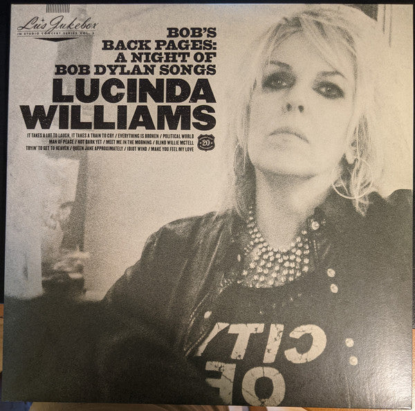 Album art for Lucinda Williams - Bob's Back Pages: A Night Of Bob Dylan Songs