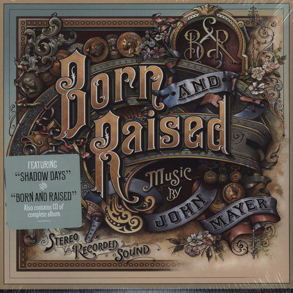 John Mayer Born and Raised サイン入り John Mayer - Born And Raised