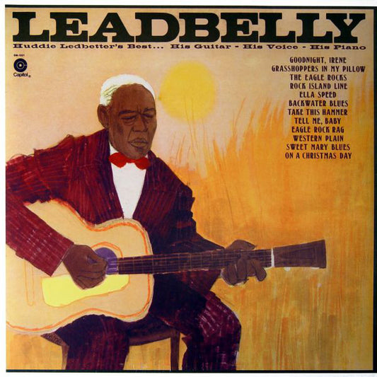 Album art for Leadbelly - Huddie Ledbetter's Best... His Guitar - His Voice - His Piano