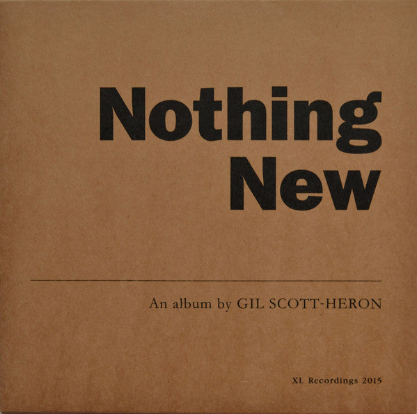 Album art for Gil Scott-Heron - Nothing New