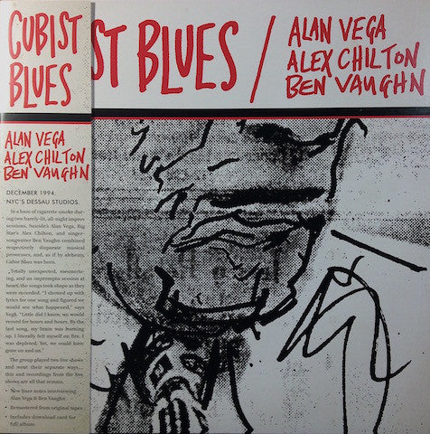 Album art for Alan Vega - Cubist Blues