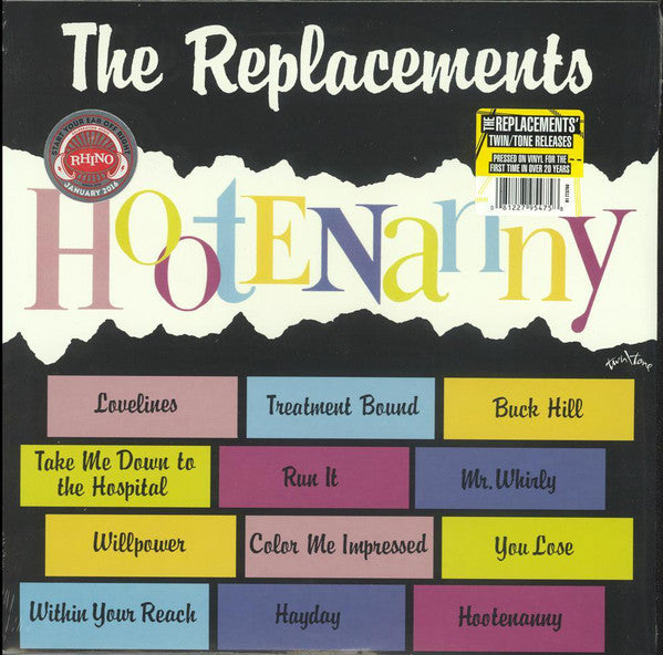 洋楽 The Replacements Hootenanny Red vinjyl The Replacements - Hootenanny