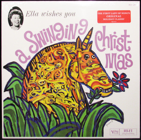 Album art for Ella Fitzgerald - Ella Wishes You A Swinging Christmas