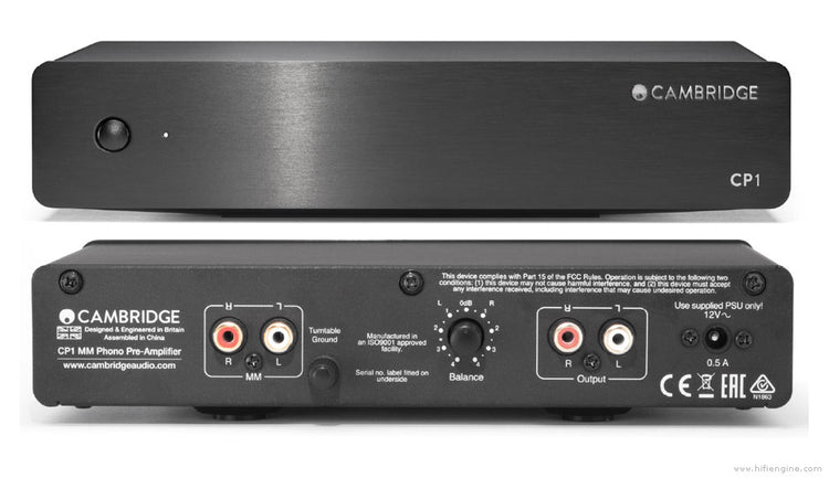 Cambridge CP1 - BLACK Phono Preamplifier