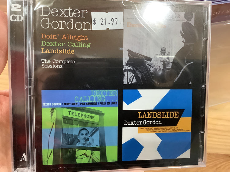 Dexter Gordon - Doin' Allright / Dexter Calling / Landslide cd