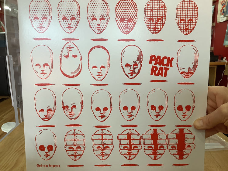 Pack rat - Glad to be Forgotten LP