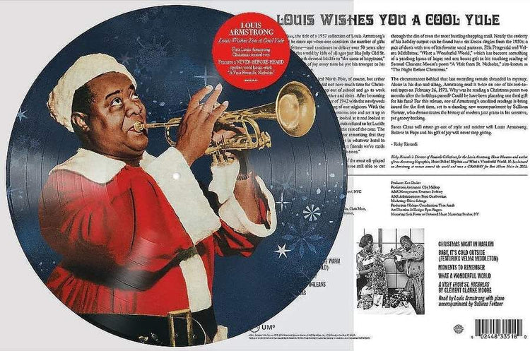 Louis Armstrong - Louis Wishes You A Cool Yule Pic Disc LP