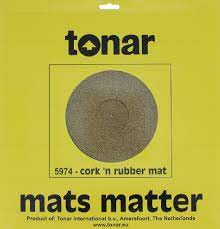 Tonar Cork And Rubber Turntable Slipmat