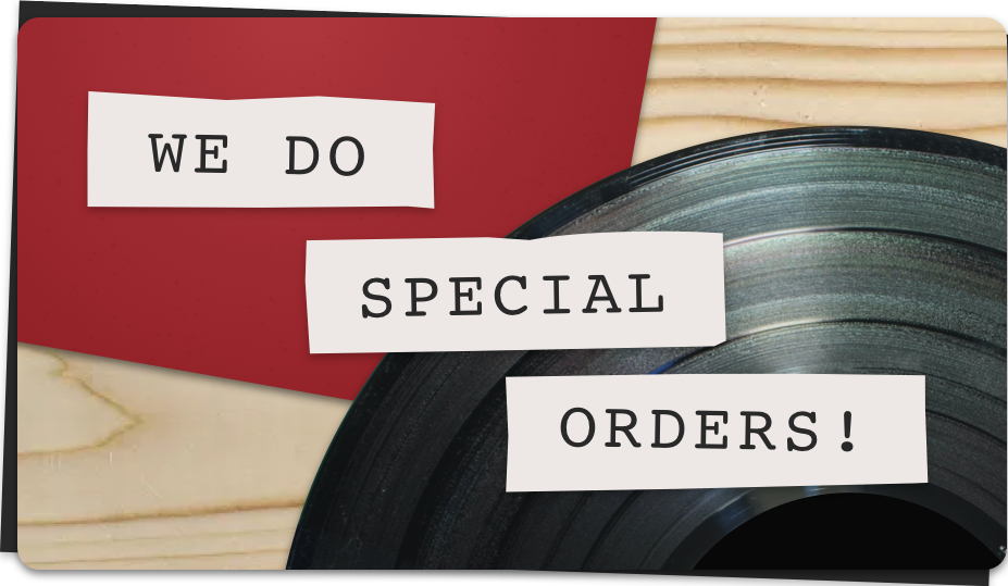 We Do Special Orders!