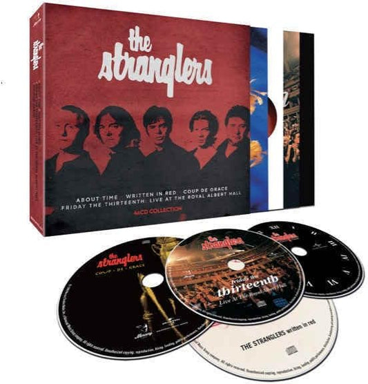 The Stranglers- 4XCD (About Time / Written in Red / Friday the 13th / Coup De Grace