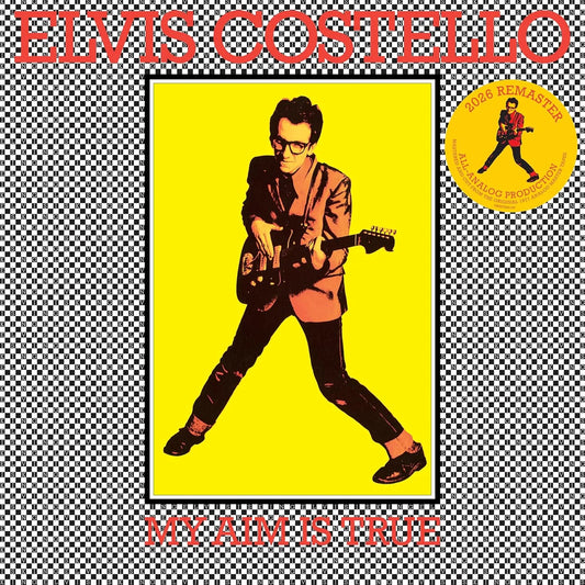 Elvis Costello - My Aim Is True Vinyl Album, Reissue, Remastered, Stereo