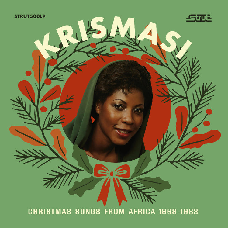 Various Artists / Krismasi: Christmas Songs From Africa 1968-1982 (WHITE ON RED INKPLOSION VINYL)