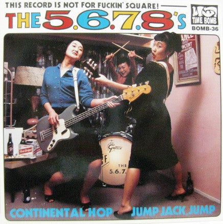 Album art for The 5.6.7.8's - Continental Hop / Jump Jack, Jump