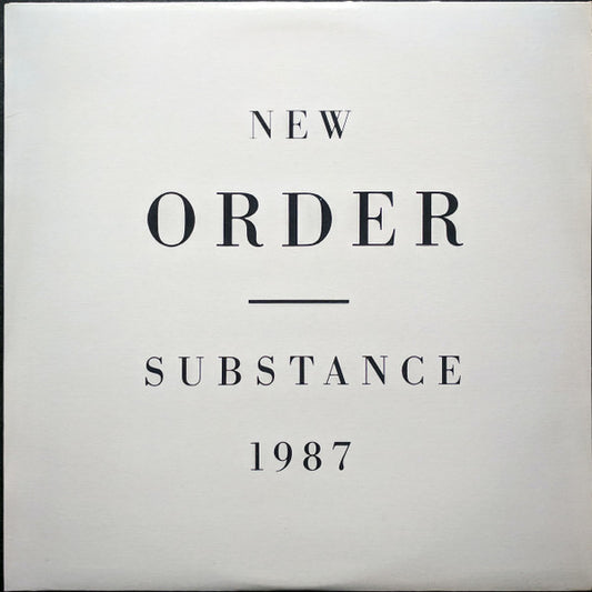 Album art for New Order - Substance