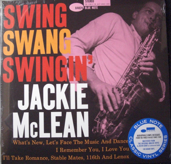 Album art for Jackie McLean - Swing, Swang, Swingin'