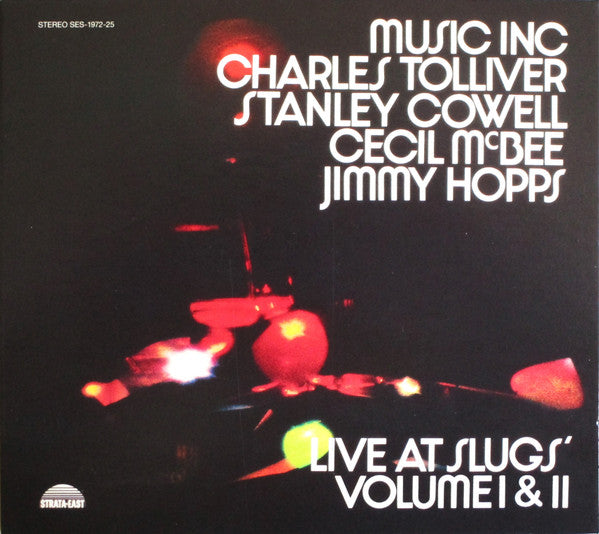 Album art for Music Inc - Live At Slugs' Volume I & II