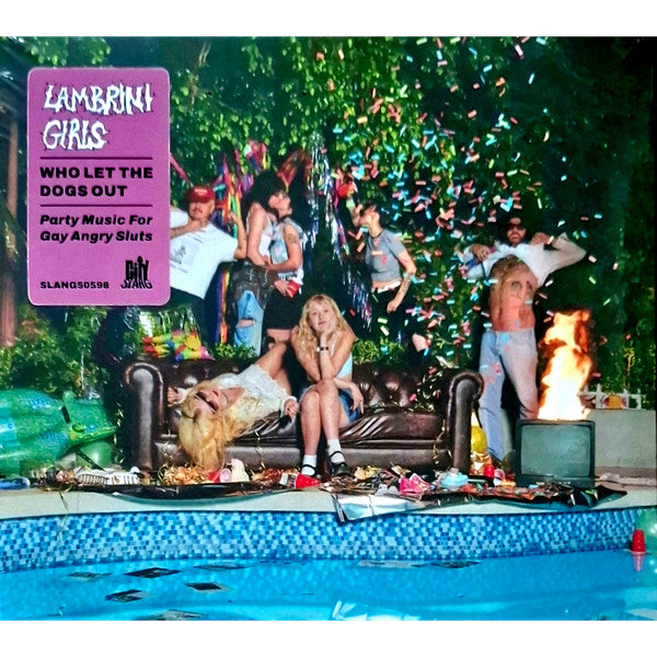 Album art for Lambrini Girls - Who Let The Dogs Out